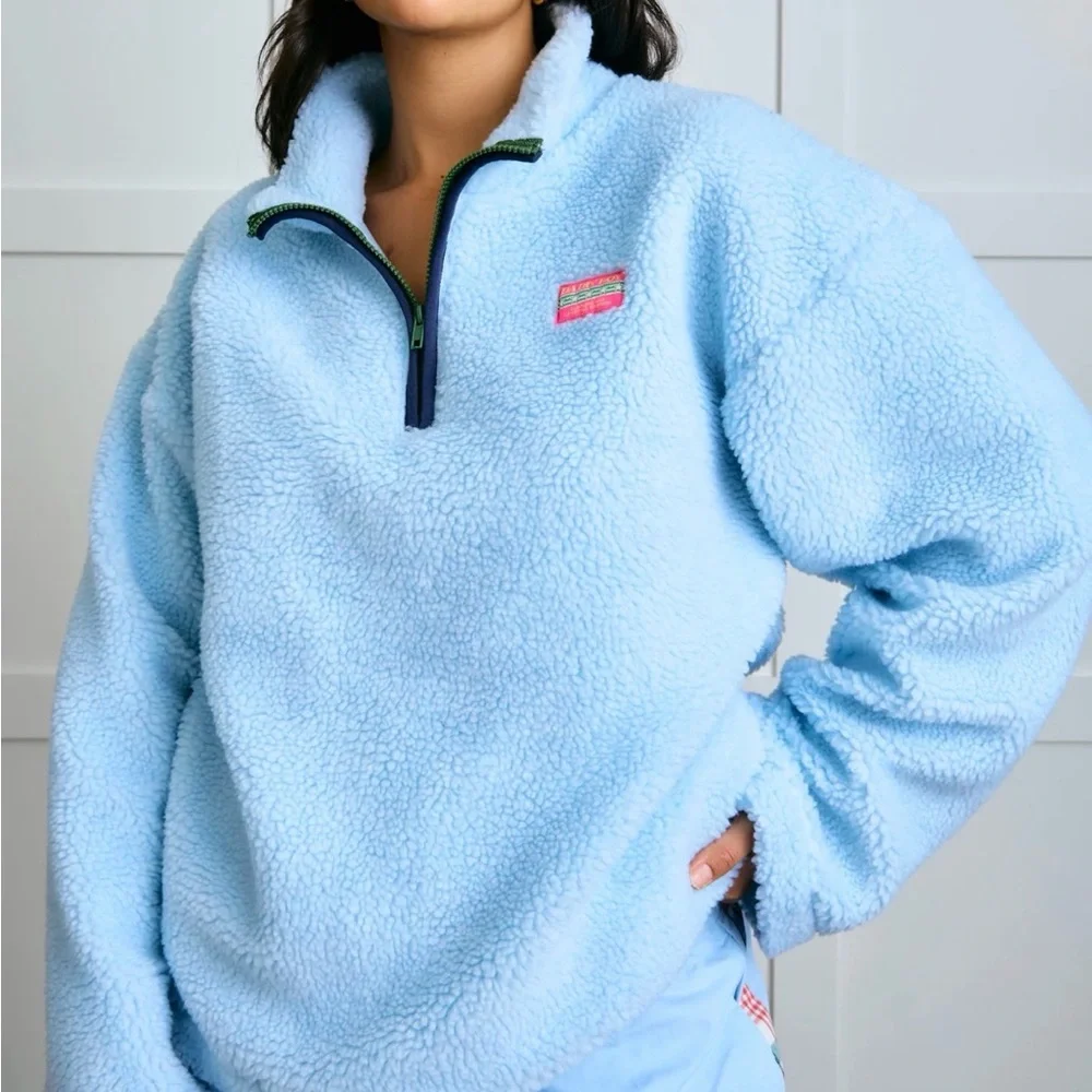 *BRAND NEW WITH TAGS* Dairy Boy Green Mountain Fleece Carolina Blue XL/XXL - Picture 3 of 3